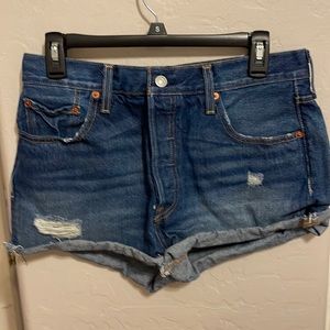 Levi’s 501 button fly shorts